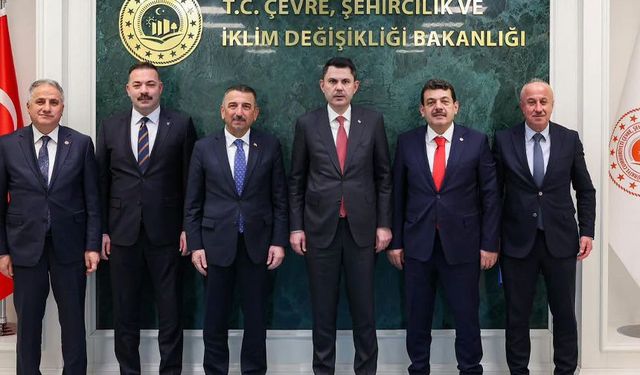 Zonguldak heyetinden Bakan Kurum’a ziyaret