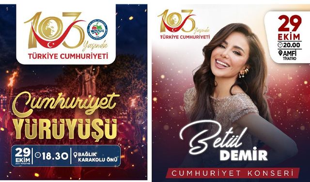 Kortej yürüyüşü ve Betül Demir konseri düzenlenecek