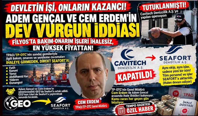 Filyos'ta Cavitech soruşturması sonrası milyonluk işler kime verildi?