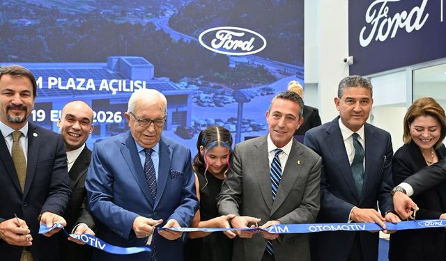 Ali Koç, Ford Azim Otomotiv’in açılışına katıldı