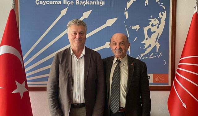 Zekai Kamitoğlu’ndan CHP Çaycuma’ya hayırlı olsun ziyareti