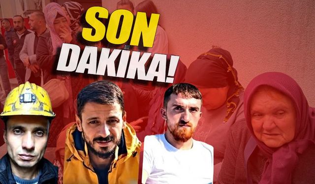 3 Madencinin cenaze programı belli oldu