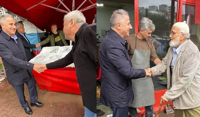 Saffet Bozkurt’tan selden etkilenen esnaf ve vatandaşlara ziyaret