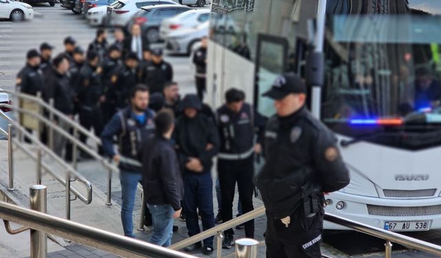 Zonguldak'ta rüşvet soruşturmasında 16 şüpheli adliyeye sevk edildi