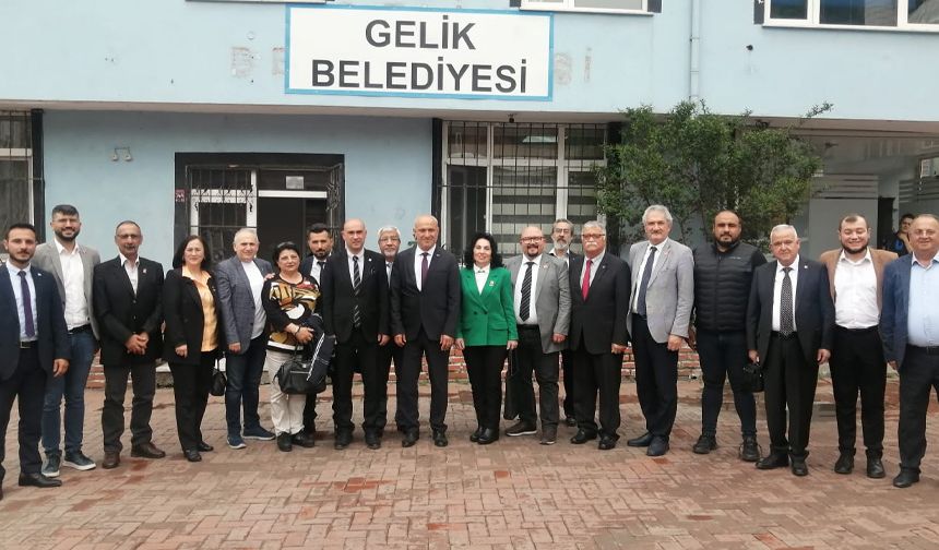 CHP Örgütü, yeni Belediye Başkanlarını ziyaret etti...