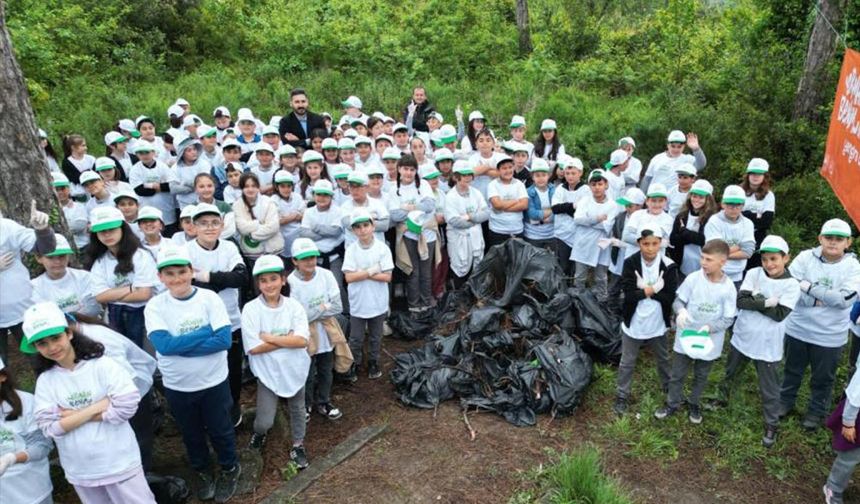 Atatürk Ortaokul Öğrencileri “Orman Benim” kampanyasına katıldı