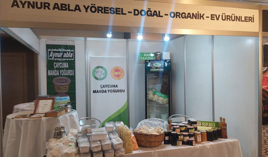 'Aynur Abla' Zonguldak Fuarında stand açtı...