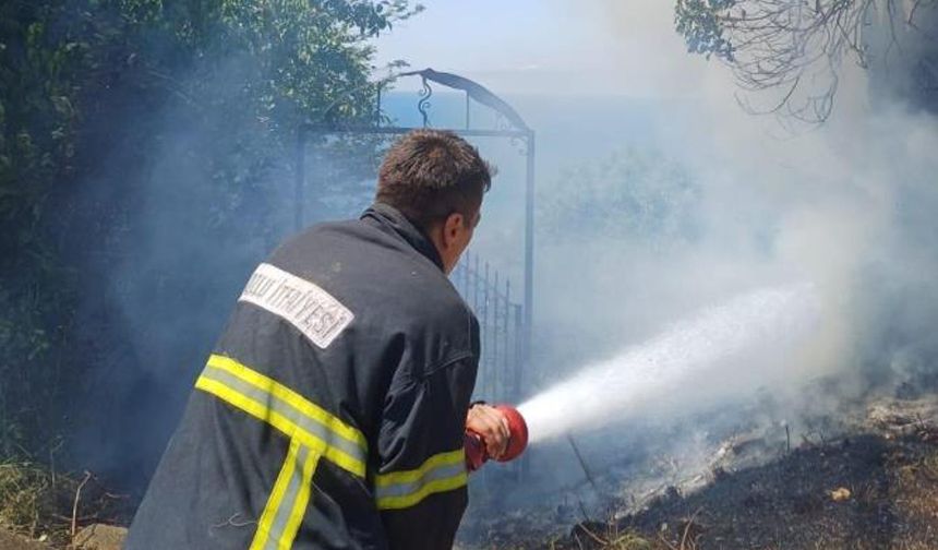 Kdz. Ereğli'deki yangın söndürüldü