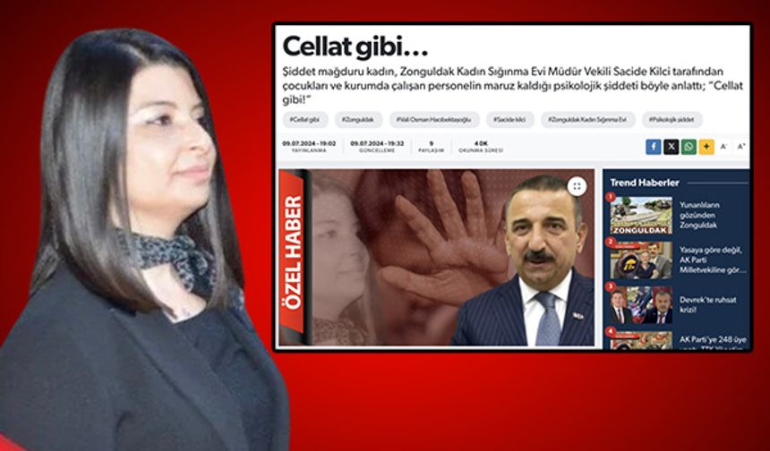 “Cellat gibi” benzetmesi yapmıştı: Sacide Kilci görevden alındı!