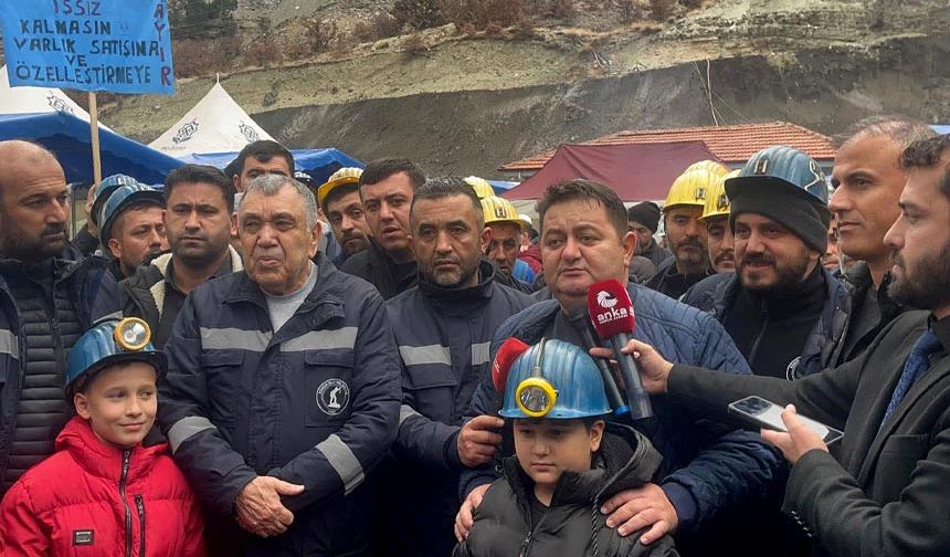 Zonguldak'tan Çayırhan madencilerine destek