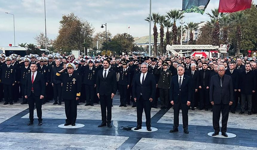 Kdz. Ereğli'de Büyük Önder Atatürk, özlem ile anıldı