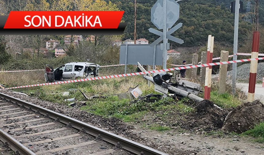 Göbü'de tren kazası: Küçük çocuk ağır yaralandı