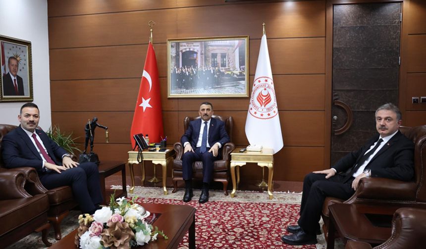 Cumhur İttifakı'ndan Vali Hacıbektaşoğlu'na destek ziyareti