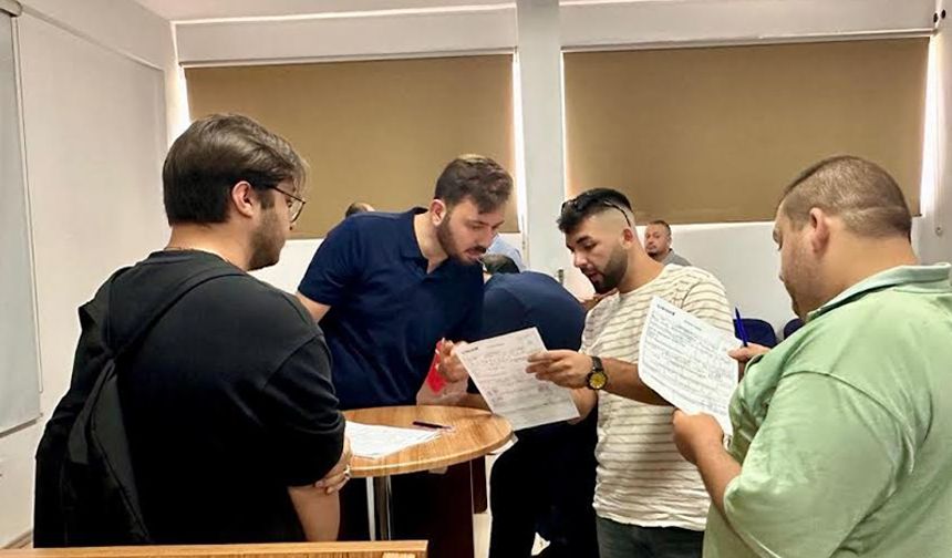 Çanakçılar'da toplu iş mülakatı başladı