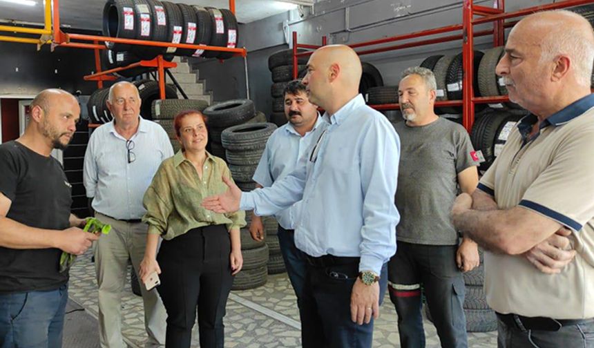 CHP’den esnaflara ziyaret