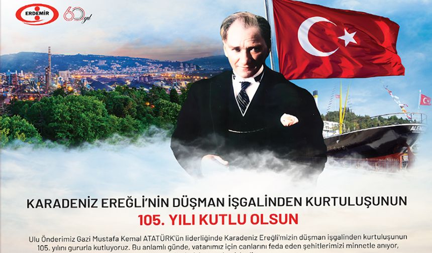Erdemir, 18 Haziran Ereğli’nin Kurtuluşunu kutladı