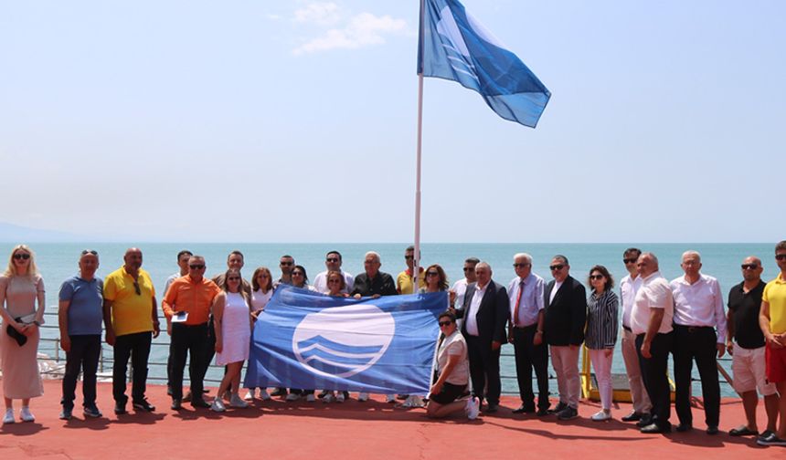 Zonguldak’ın tek mavi bayraklı plajları Ereğli’de
