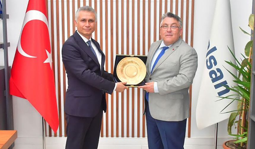 Rektör Özölçer’den ASELSAN Genel Müdür Yardımcısı Dökmen’e ziyaret