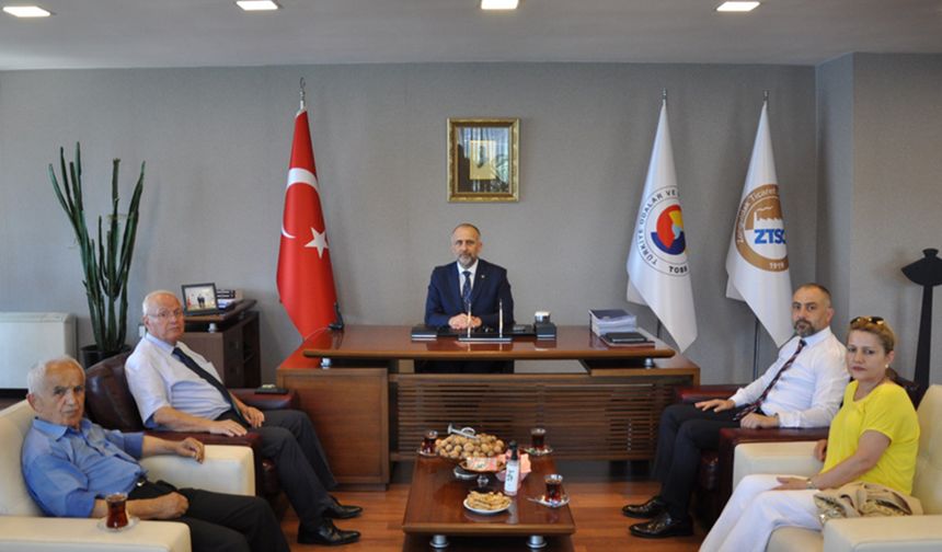 İYİ Parti’den TSO Başkanı Metin Demir’e ziyaret