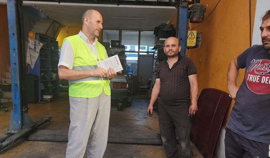 SP Merkez İlçe Başkanı, esnafları ziyaret etti