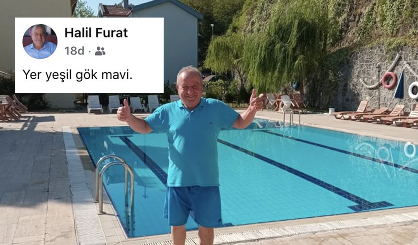 Oğlu ve yeğenini torpille işe aldıran Halil Furat, havuz başında delegelere mesaj verdi
