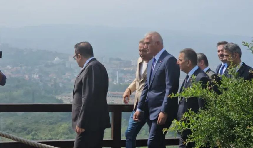 Kültür Bakanı Ersoy, Filyos antik kenti inceledi