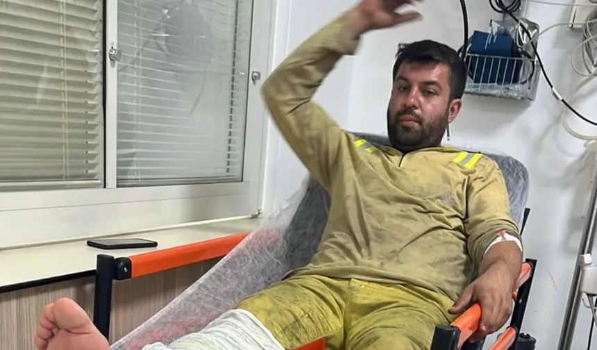 Karabük’te soğutma çalışmasına katılan arazöz devrildi: 2 yaralı