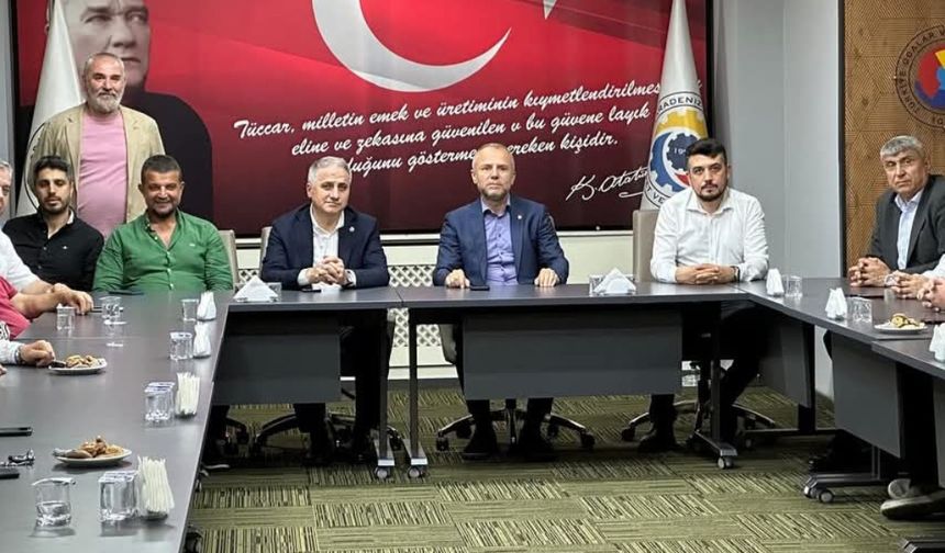 AK Parti heyetinden Ereğli TSO’ya ziyaret