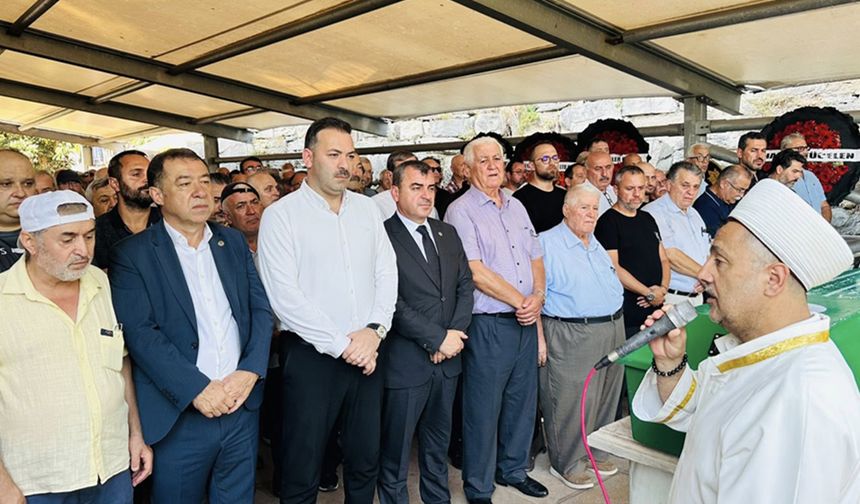 Murtaza Çanakcı, son yolculuğuna uğurlandı