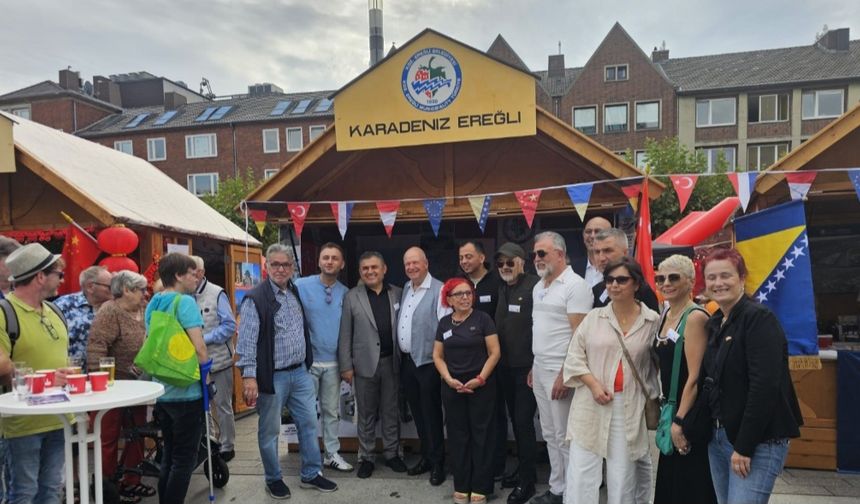 Ereğli ekibi Düren'de gülle şampiyonu oldu