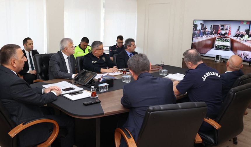 Vali Hacıbektaşoğlu Tafikte Güvenlik çalışmalarını değerlendirdi