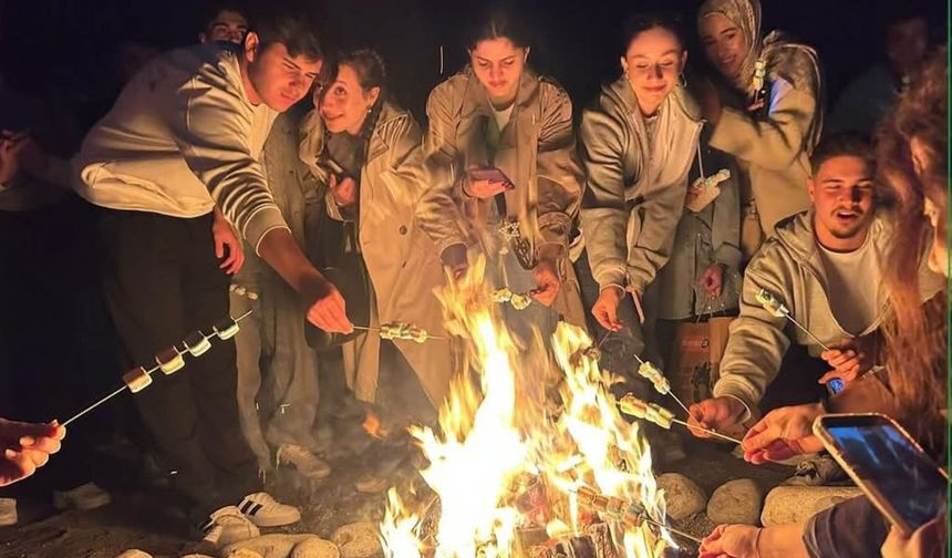 Yeşilay'dan unutulmaz 'Marshmallow' etkinliği