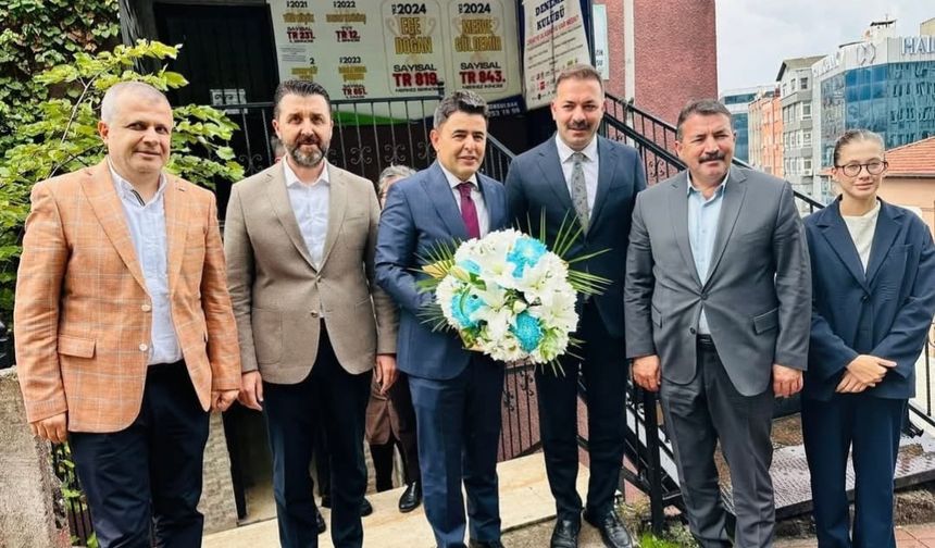 Bakan Yardımcısı'ndan Çağlayan'a ziyaret