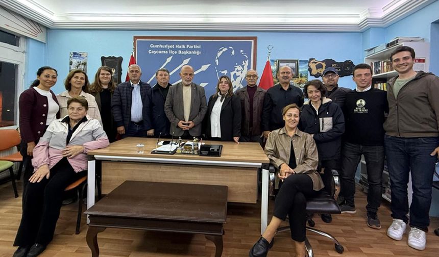 CHP Perşembe Belde Başkanı değişti...