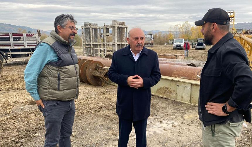 Vedat Öztürk, 3. Etap TOKİ çalışmalarını inceledi