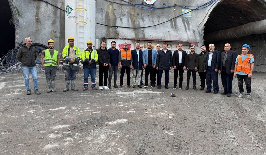 Milletvekili Avcı; 'Muslu-Filyos tünellerinde yüzde 81, Kilimli-Muslu tünellerinde yüzde 71 ilerleme sağlandı'