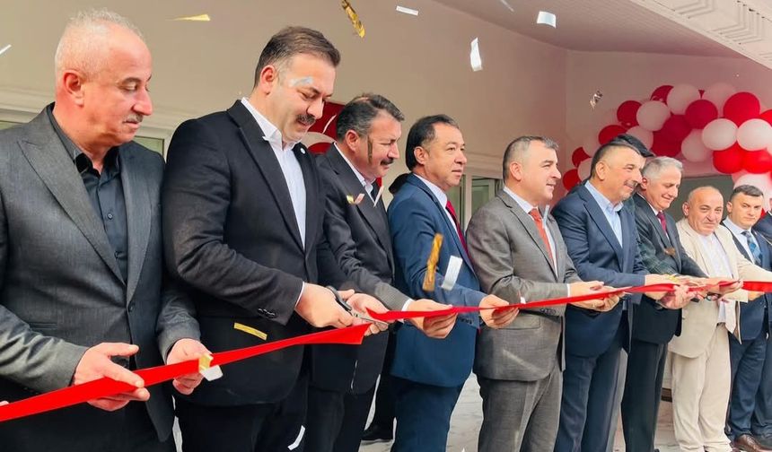 Başlarkadı Köyü'nde sosyal tesis törenle açıldı