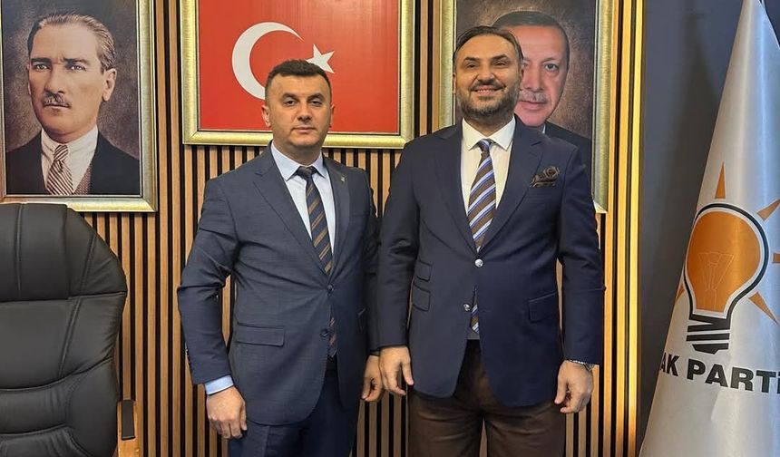 Tıskaoğlu,  Devrek İlçe Başkanı Terzi'yi ziyaret etti