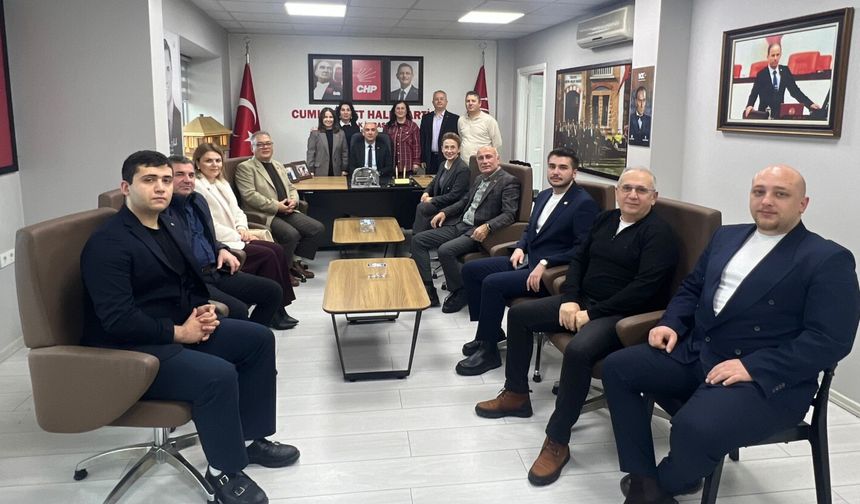 Kdz. Ereğli CHP'den, İl Başkanlığı’nı ziyaret etti