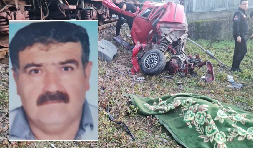 Kapalı Bariyerden geçmek isteyen sürücü trenin çarpması sonucu hayatını kaybetti