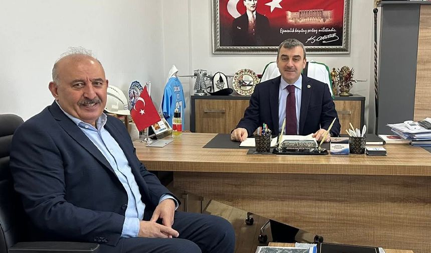 CHP’li Başkan’dan merak uyandıran ziyaret: OSB ve Köprü konuşdu