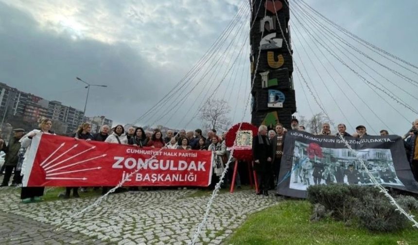 Uğur Mumcu Zonguldak’ta anıldı