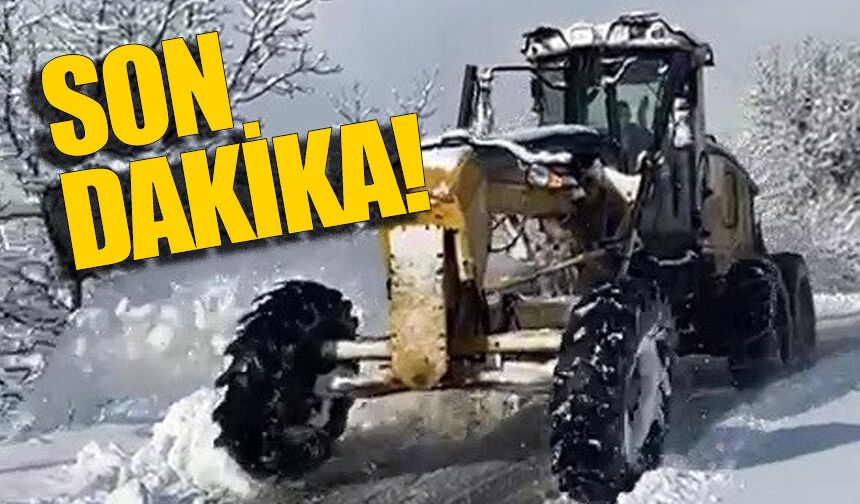 Ekiplerin yoğun mücadelesi sürüyor: 30 Köy yolu kapalı