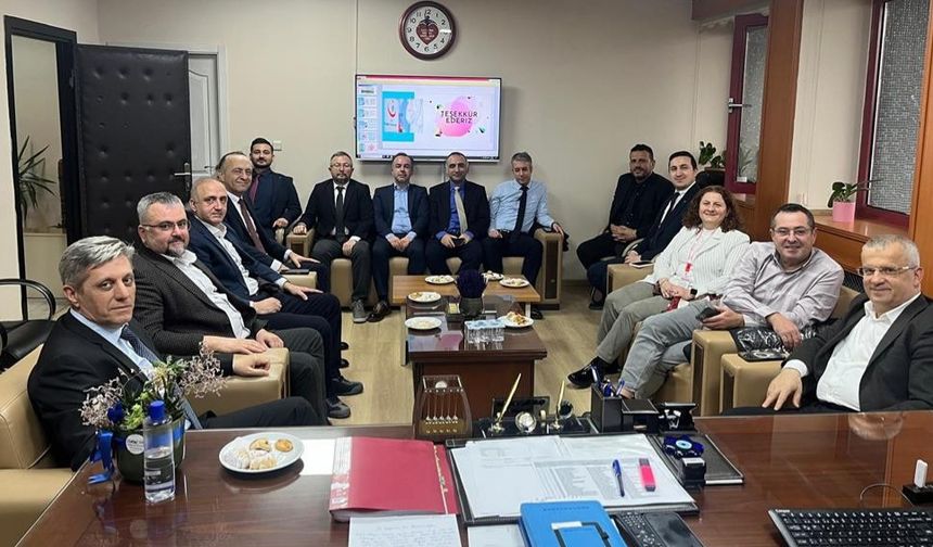 'Başhekimler Toplantısı' Çaycuma Devlet Hastanesi’nde yapıldı
