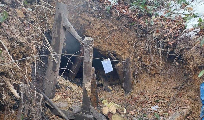 Zonguldak'ta kaçak 6 maden ocağı imha edildi