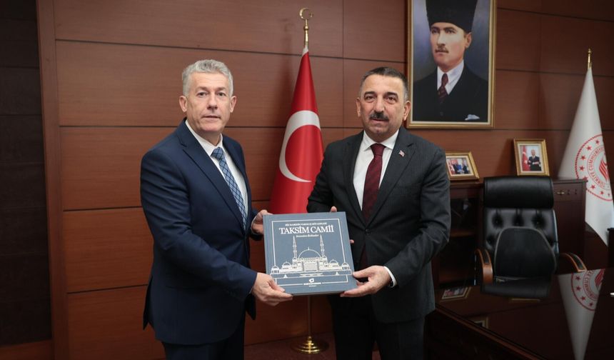 Basın İlan Kurumu'ndan Vali Hacıbektaşoğlu'na ziyaret