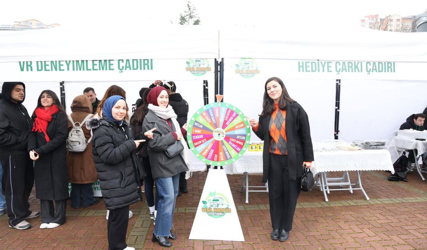 'Doğa Dostu Çevre TIR'ı BEUN’da gençlerle buluştu