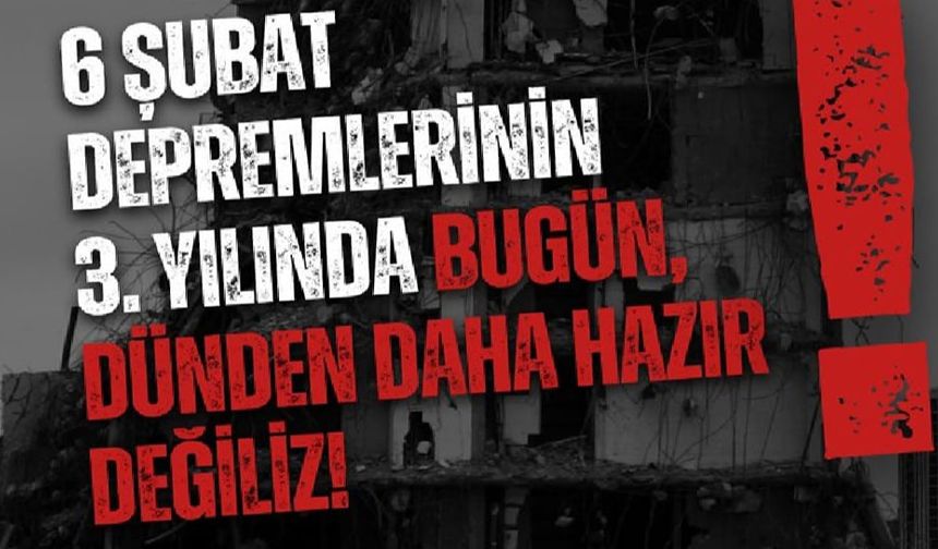 Ozan Demirtaş: Üzerinden 3 yıl geçti, Türkiye hâlâ depreme hazır değil