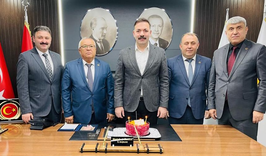 Belediye Başkanlarından ‘hayırlı olsun’ ziyareti