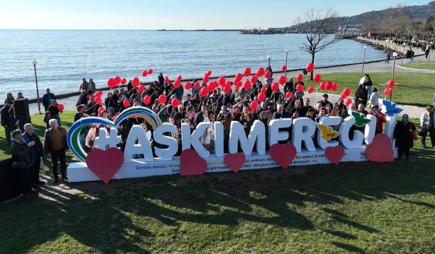 Ereğli sevgiyi paylaştı